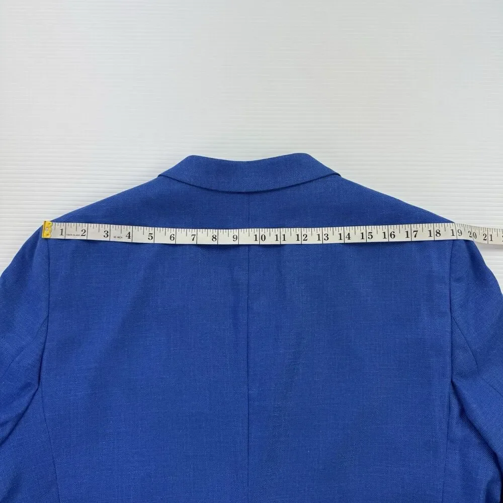 Nautica Jensen Blazer Mens 44R Bright Blue Active Stretch Sport Coat NWT